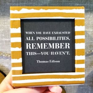 Motivational Quotes - Desk Art Display
